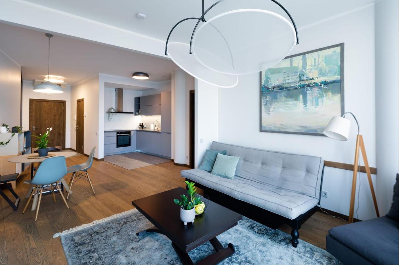 Riga Riverside Spacious One Bedroom Apartment Bagian luar foto