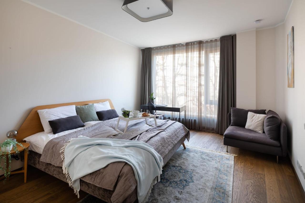 Riga Riverside Spacious One Bedroom Apartment Bagian luar foto