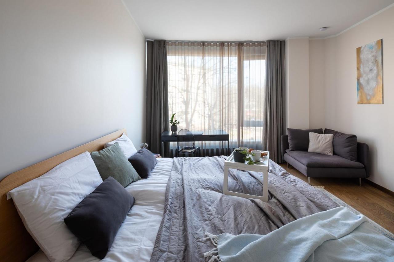 Riga Riverside Spacious One Bedroom Apartment Bagian luar foto